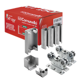 KIT para puertas autoportantes de hasta 3 m y 600 kg con rodillos de nylon