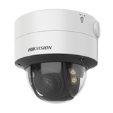 Domo IP 4 Megapixel Lente 2.8 a 12 mm / Imagen a Color 24/7 (ColorVu) / 40 mts Luz Blanca / WDR 130 dB / Exterior IP67 / IK10 / Captura Facial / ACUSENSE / Micro SD / ACUSEARCH