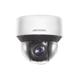 Mini Domo IP PTZ 2 Megapixel / 25X Zoom / 50 mts Luz Infrarroja Inteligente (Visión Nocturna) / Autoseguimiento / WDR 120 dB / PoE+ / IP66 / Ultra Baja Iluminación / MicroSD