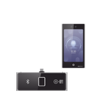 Terminal Facial Min Moe WiFi con pantalla de 7" y Lector de Huellas, Códigos QR y Bluetooth / Exterior IP65 / 10,000 rostros y 50,000 tarjetas / Soporta módulo lector de Huella, QR y Bluetooth / HIK-IA