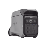 Estación de Energía Portátil DELTA PRO3 / 4096Wh Litio LFP / 5 AC 4000W (8000W Pico) / 2 USB-C 100W / Capacidad para Aumentar Respaldo / Cargador de Coche 10A a 12.6V / Conectividad WiFi y Bluetooth (App) / Carga Solar 2600W Max. (2 P