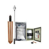 Kit de Pararrayo con Punta en Acero Inoxidable con Diámetro de Protección de 160 metros.