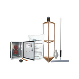 Kit de Pararrayo con Punta con Diámetro de Protección de 300 metros.