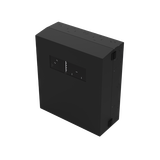 Gabinete de Pared con Rack Horizontal de 6 UR, con Ventanilla de Inspección, Se envía el Gabinete Armado.