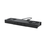 Kit de 2 Ventiladores (12 x 12 cm) con 3 Tomas de Corriente 110 Vca/50 Hz con Clavija