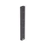 Organizador Vertical PatchRunner™, Sencillo (Solo Frontal), Para Rack Abierto de 45 Unidades, 6 in de Ancho, Color Negro