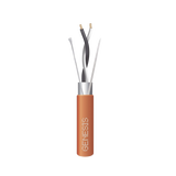 Carrete de 305 Metros (1000 Pies) / Cable 2 x 18 AWG / Color Naranja / Blindado / Plenum / Trenzado para Aplicaciones de Transmisión de Datos a Alta Velocidad para Automatización, EIA-485, BACnet y otros Sistemas de Comunicación