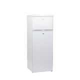 Refrigerador Combinado Solar de 220L (7.7 ft3) - 12/24V, Alta Capacidad, Optimo Para Operación Sin Red Eléctrica, Rendimiento Superior.