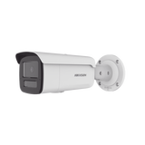 [Dual Light + 2 Micrófonos Integrados] Bala IP 4 Megapixel / Lente 4 mm / 80 mts IR + 80 mts Luz Blanca / ACUSENSE / Exterior IP67 / IK10 / WDR 120 dB / PoE / Micro SD / ACUSEEK