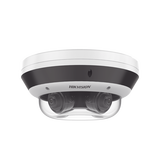 PanoVu Series / Vista Panorámica 360º / 4 Lentes Mot. 2.8 a 8 mm (4 Megapixel por Lente) / 16 Megapixel en Total / WDR 120 dB / DARKFIGHTER / Exterior IP67 / IK10 / PoE+ / 30 mts IR / Micro SD