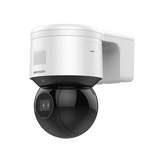 Domo PTZ IP 4 Megapixel / 4X Zoom Óptico / 50 mts IR EXIR / ACUSENSE / Luz Estroboscópica / Sirena Integrada / WDR 120 dB / PoE+ / IP66 / Ultra Baja Iluminación / Micrófono y Bocina Interconstruido / Micro SD
