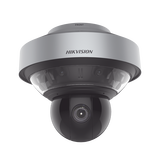Domo PanoVu series / Vista Panorámica 180° / 4 Lentes de 4 Megapixel + PTZ 4 Megapixel de 40X Zoom / Posicionamiento 3D / IP67 / IK10 / WDR 120 dB / EIS / Autoseguimiento / 250 mts IR / 36 VCD