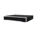 [Doble Poder de Decodificación] NVR 32 Megapixel (8K) / 32 Canales IP / 16 Puertos PoE+ / AcuSense / ANPR / Conteo de Personas / Heat Map / 4 Bahías de Disco Duro / HDMI en 8K / Soporta POS / Alarmas I/O / 2 Salidas HDMI / Smart Search