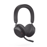 Jabra Evolve2 75, Auricular stereo versión MS con cancelación de ruido activa, dongle USB-A indicador de ocupado (Busylight)(27599-999-999)
