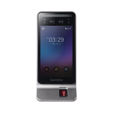 Lector Multi-tecnologia con detector de cubrebocas- Reconocimiento Facial, Huella, Tarjeta Móvil y lector de RFID(125kHz EM & 13.56 Mhz MIFARE) Compatible con BioStar2, Uso para Control de Acceso y Asistencia