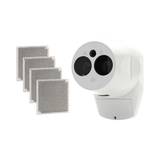 Detector Lineal De Humo Motorizado, Alcance Hasta 120m, Alineación Automatica, Por Haz Reflejado, Convencional, Compatible Con Todos Los Paneles De Detección De Incendio (0200-11650)