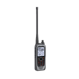 Radio portátil aéreo VHF con display de 2.3 pulgadas y teclado, 6W (PEP) de potencia, navegación, bluetooth y GPS, batería, cargador, antena y clip incluidos