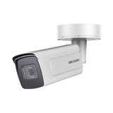 (Reconocimiento de Marca, Modelo, Color, Placa) Bala IP 4 Megapixel / Lente Mot. 2.8 a 12 mm / ANPR / Reconocimiento y Captura de Placas Vehiculares / WDR 140 dB / IP67 / IK10 / 50 mts IR EXIR / Micro SD