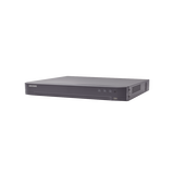 DVR 8 Canales TURBOHD + 8 Canales IP / 8 Megapixel (4K) / Audio por Coaxitron / ACUSENSE / Reconocimiento Facial / 1 Bahía de Disco Duro / Alarmas I/O / Salida de Video en 4K / H.265+