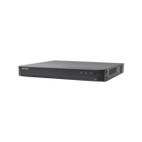 [Audio Bidireccional] DVR 32 Canales TurboHD + 8 Canales IP / 5 Megapixel Lite - 3K Lite / Acusense / Reconocimiento Facial / Audio por Coaxitron / 2 Bahías de Disco Duro / H.265+ / Salida de Video en Full HD