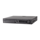DVR 32 Canales TurboHD + 32 Canales IP / 8 Megapixel (4K) / 4 Bahías de Disco Duro / RAID 0,1,5,6,10 / POS / Acusense / 16 Entradas de Alarma
