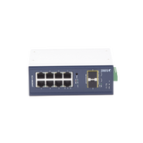 Switch Industrial Administrable Capa 2, 8 Puertos 10/100/1000T, 2 Puertos SFP 1G / 2.5 G BASE X