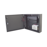 Controlador de Acceso 4 Puertas / 3,000 Huellas 30,000 Tarjetas / TCP/IP / Gabinete Metálico y Fuente 12V 5A