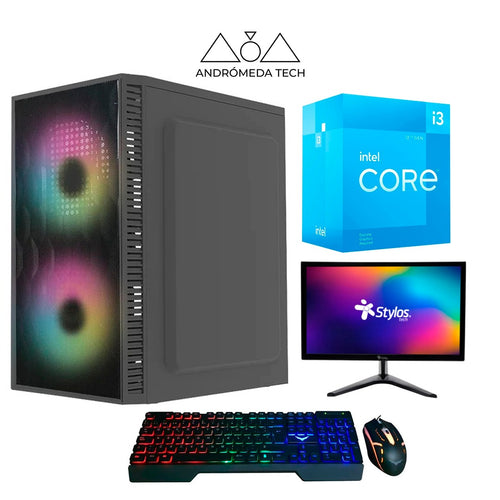 PC ANDROMEDA -  CORE I3 + Monitor, Teclado y Mouse
