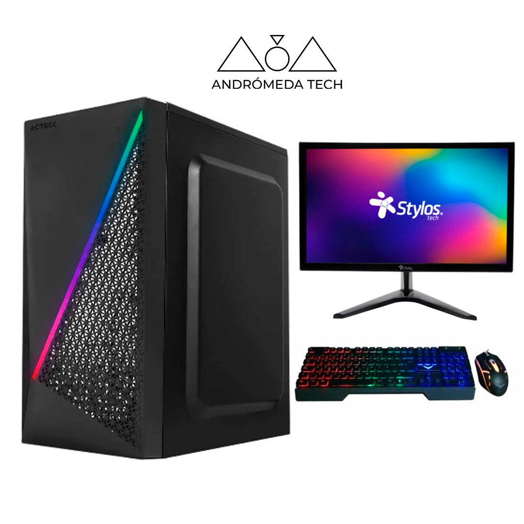 PC ANDROMEDA - RYZEN 3 + Monitor, Teclado y Mouse