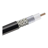 Carrete de 305 Metros (1000 Pies) de Cable Coaxial Tipo RG-8 50 Ohms C/Conductor de Aluminio Recubierto de Cobre EstaÑado y Malla D/ de Aluminio Recubierto Cobre EstaÑado