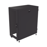 Gabinete Profesional para Telecomunicaciones de 24UR, 600 mm de Ancho x 1000 mm de Profundidad, Se envía el Gabinete Armado.