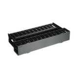 Organizador de Cables Horizontal NetManager, Doble (Frontal y Posterior), Para Rack de 19in, 2UR