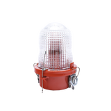 Lámpara de Obstrucción Roja/ Luz Fija Tipo L-810, LED de baja intensidad/ 120 - 240 Vca/ Luz Infraroja