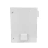 Gabinete Ventilado de Acero IP55 Uso en Exterior (500 x 700 x 250 mm) con Placa Trasera Interior Metálica y Compuerta Inferior Atornillable. Incluye Ventilador, Ventilas, filtros, Chapas y Llave T.