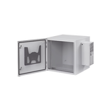 Gabinete Industrial ProTek de 19 UR de 922 x 600 x 614 mm Puerta Sólida Con Aire Acondicionado de 800 BTU / Protección NEMA Tipo 4/12; IP66, Fabricado en Acero Color Gris Claro