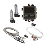 Transmisor de presion diferencial para lienas de agua helada o caliente, 0-75/150/250 PSID, incluye 9FT Cable, 24 Vac
