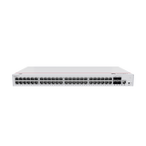 Switch de Distribución/Core Gigabit Administrable PoE Capa 3 / 48 puertos 10/100/1000 Mbps (PoE) / 4 Puertos 10GE SFP+ Uplink / ERPS / Rutas Estáticas / iStack / PoE Perpetuo / 380W / Administración Nube Gratis