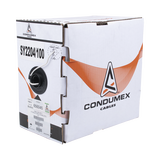 Bobina de 305 Metros (1000 Pies) / Cable de Cobre / 4 x 22 AWG / Tipo Alarmas UL / Para Interior / Color Blanco / Para Aplicaciones de Alarmas de Intrusión / Interfonos / TV Porteros / y Multi-Propósito / Hecho en México