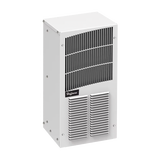 Aire Acondicionado Compacto Para Exterior, Uso en Gabinetes de Telecomunicaciones de Grado Industrial, Frío/Calor T20, 2000 BTU, 115 Vca, de Acero, Color Gris