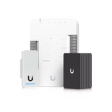 UniFi Access Kit de Inicio Gen 2, Incluye Hub para conexiones, lector NFC y movimiento / 10 tarjetas de acceso / sistema completo para abrir una puerta