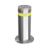 Bolardo Hidráulico Antiembestida 220 mm × 600 mm / Acero Inoxidable 304 / 200,000 J de Resistencia al Impacto / Bomba Hidráulica Integrada / Ciclo de 4 seg / 100 Ciclos por Hora