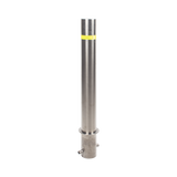 Bolardo Fijo de Acero Inoxidable de 900 mm de Altura / Ideal para aplicaciones delimitaciones de automóviles