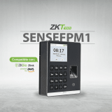 Terminal Biométrica de Asistencia / Huella Digital y RFID / 500 Usuarios / Pantalla 2.8' / WiFi / ZKBio Zlink / USB