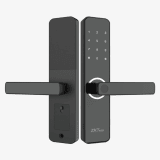 Cerradura Inteligente / Huella Digital y Wi-Fi / Mortise Europeo DIN / 300 Usuarios / App ZSmart / Carga Emergencia Micro-USB