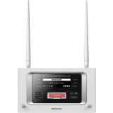 (HikFire) Panel Inalámbrico de Detección de Incendio (Gateway LoRa) / Pantalla LCD Táctil / Comunicación hasta 2 km / Gestión de 128 Dispositivos / Encriptación AES128 / Integración a HikCentral Professiona