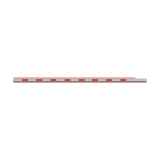 Brazo Recto 4 mts / Iluminación Rojo-Verde para Barreras Hikvision DS-TMG320 / Octagonal Recto