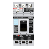 Interruptor Termomagnético 600V 3X250A, Con zapatas principales.