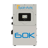 Inversor Hibrido Interactivo SOL-ARK, 60 Kw, 480 Vcc, 3 fases, IP65, Entrada de Baterías a 160-800 Vcc